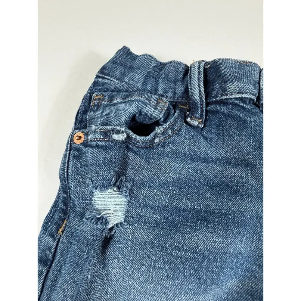 Gap Kids Distressed Pull-On Skinny Jeans Medium Wash Size 8 Slim